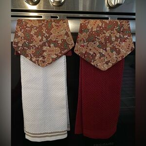 Gingerbread kitchen towels
Hand made